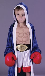 Boxer Boy Boxing Champion Kids Sports Halloween Costume