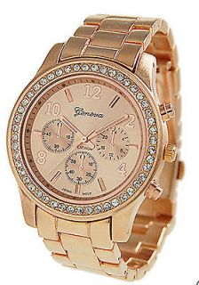rose gold watch in Jewelry & Watches