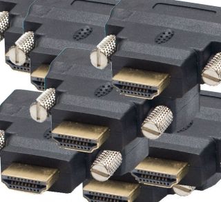 Lot of 7, Converts DVI male to HDMI Adapter, Browse Internet on big 