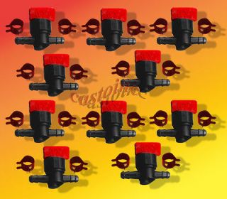 10 Briggs and Stratton 494768 and 698183 Gas Shut Off Valves 1/4 