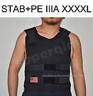 Stab+ UHMWPE Bullet Proof Bulletproof Vest body armor NIJ level IIIA 