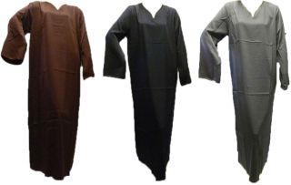 PLAIN Black Grey Maroon Abaya Burqa Burka Jilbab Hijab long size M/L 