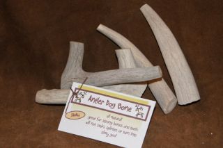 All Natural Antler Dog Bone Chew   Small