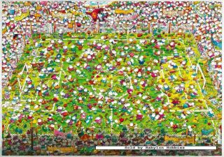 NEW Heye jigsaw puzzle 4000 pcs Mordillo   Crazy World Cup 29072