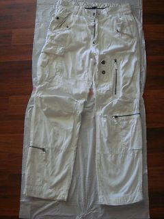 Polo Ralph Lauren cargo white pants sizes 30 34 36 The best style