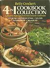 Vintage Betty Crockers 4 in 1 Cookbook Collection 1980, Hardcover 1st 