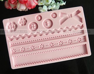   Lace Fabric silicone mold cake decorating supplies fondant gum paste