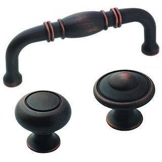 Amerock Oil Rubbed Bronze Cabinet Hardware Pulls, Knobs