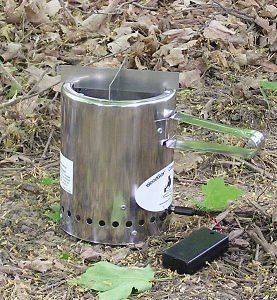 Wood gas eco Camp Stove LE (hiking biomass camping woodgas gassifying 