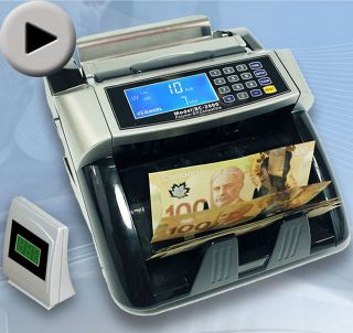   &Paper Canadian Currency Bill Counter Plastic Money CAD USD Banknote