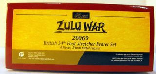 Britains 54mm Zulu War British 24th Foot Stretcher Bearer Set 20069