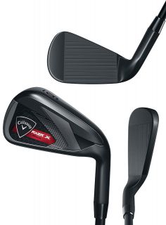 NEW Callaway Golf Clubs RAZR X Black Iron Set (4 AW)   Steel Uniflex