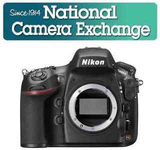 Nikon D800E FX 36.3 MP Digital SLR Body Only New Authorized USA Dealer