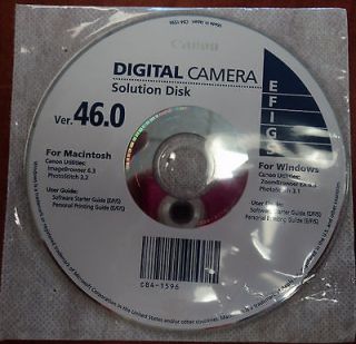 canon digital camera solution disk in Cameras & Photo