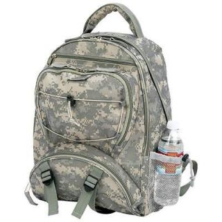 New Digital Camo Water Repellent Backpack Army Military Camping 