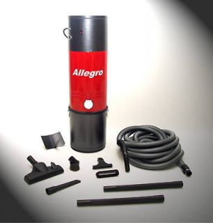 Allegro Central Vacuum System PACKAGE+3 Inlet Kit+Hose
