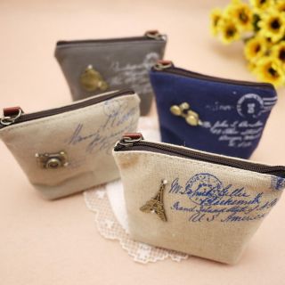 Women Lady Girl Coin Bag Purse Wallet Card Case Vogue Classic Retro 