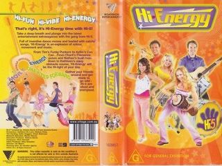 HI 5 HI ENERGY VHS VIDEO PAL~ A RARE FIND IN EXCELLENT CONDITION
