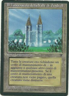 MTG Magic Cards ** The Tabernacle at Pendrell Vale ** Italian Legends 