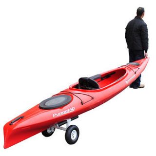 Jon Boat Kayak Canoe Carrier Dolly Trailer Tote Trolley Surfboard Cart 