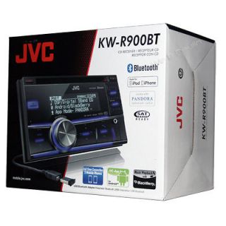 JVC KW R900BT Double DIN CD/USB Player/Receiver Built In Bluetooth Car 