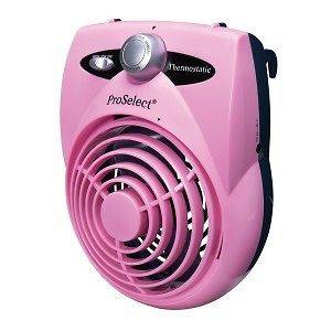 ProSelect Two Speed Deluxe Thermostatic Crate Fan Pink