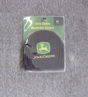 John Deere Headrest Covers   Set of 2   New in Package