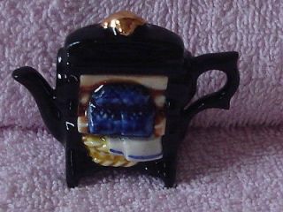 CARDEW TINY TEAPOT. WASHING MANGLE. VERY GOOD CONDITION.