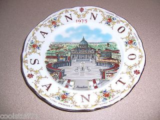 Vintage Anno Santo Collector Plate Winterling Kirchenlomitz Bavaria 