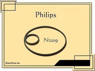 Philips N2209 N 2209 rubber belts Cassette Tape Deck