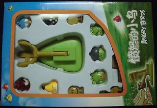 Angry Birds Catapult with Real Sound Effect Knock on Wood Game sets 