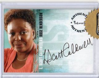 INKWORKS A15 LOST SCOTT CALDWELL as ROSE HENDERSON AUTO