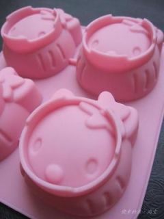 Hello Kitty Japan Cartoon Design Multi Use Silicone Cake Jelly Pink 
