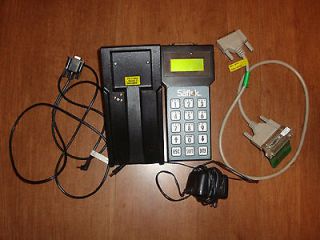 SAFLOK HANDHELD P#71900 WITH BASE CHARGER, READER, AND EXTRA CABLE