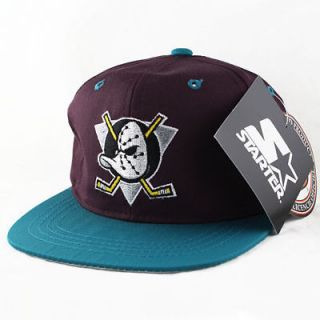 STARTER Youth Anaheim Mighty Ducks Snapback Hat Cap Disney splash NEW