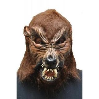 Scary Werewolf Mask   Howl O Ween   Zagone Studios Brand   Latex w 