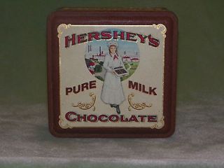 Newly listed Hersheys Pure Milk Chocolate Collector Tin   1992 