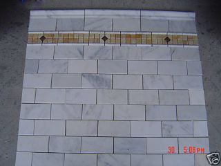 carrera marble tile in Tile & Flooring