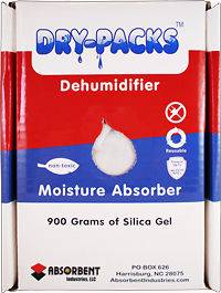 Dry Packs Dehumidifier Box Perfect for Gun Safe & Rack!