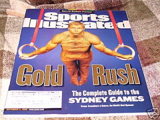 Ivan Ivanko Sports Illustrated 9/11/2000 Sydney Olympic
