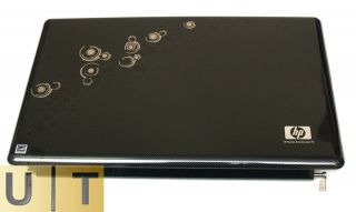 HP dv7 3000 17.3 BLACK LCD Back Cover Front Bezel Hinges 519040 001 
