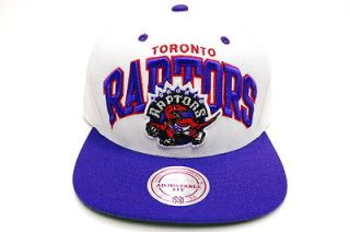 Toronto Raptors WHITE ARCH Snapback Basketball M&N Hat Cap Mens