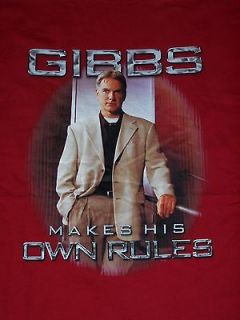 NCIS (TV Show) Gibbs Makes His Own Rules T Shirt (Size XXL, Color 