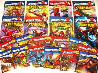   readers Spiderman phonics learn to read Spider man kids books level