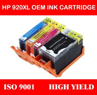 HP 920 XL Compatible Remanufactured Quality Ink Cartridge Combo Set