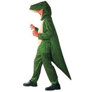 childrens dinosaur t rex fancy dress costume kids party reptile lizard 