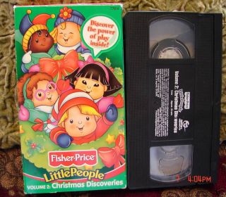 Little People Christmas Discoveries VOL.2 VHS VIDEO HTF