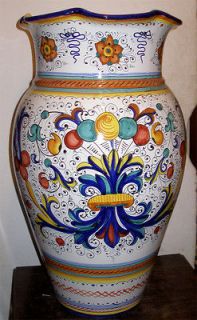 Deruta pottery RICCO DERUTA FLOOR VASE UMBRELLA STAND