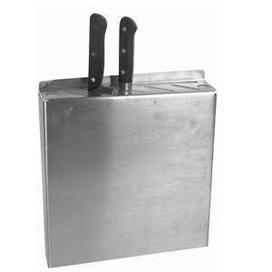 12 Slot Stainless Steel Knife Rack Wall Mount Knife Box for 10 Knives 