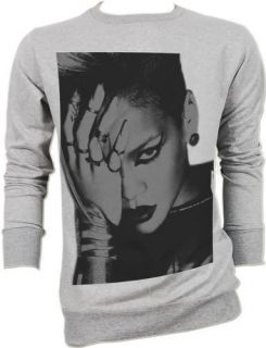 Rihanna Russian Roulette Punk Rock Indie Celeb Tee Grays Sweater 